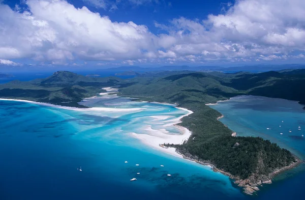 Austrálie Queensland White Haven Beach — Stock fotografie