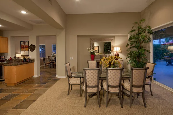 Dining Table Room — Stock Photo, Image