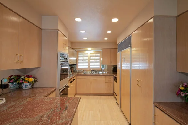 Contemporary Kitchen Interior Luxury House — Stock Photo, Image