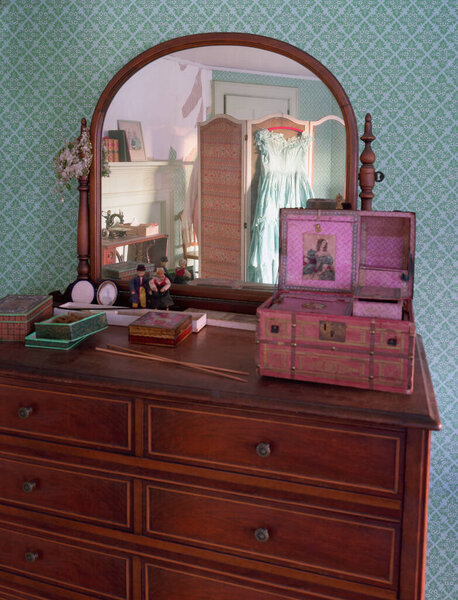 Photo of Dresser and Mirror