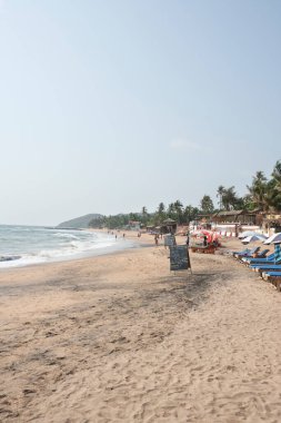 Vagator Plajı, Goa, Hindistan