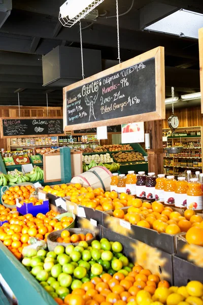 Verse Fruitkraam Markt — Stockfoto