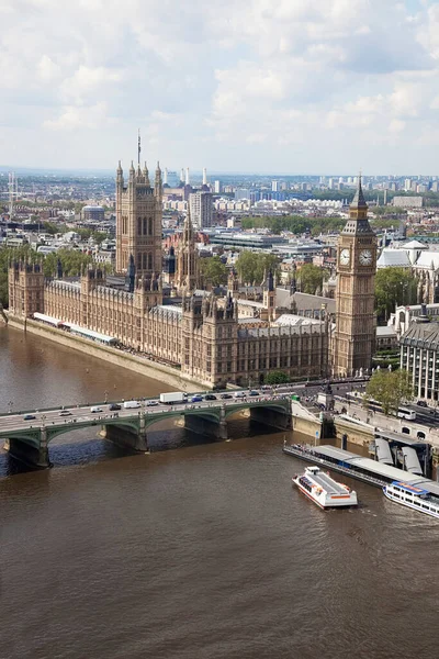 Big Ben Och Houses Parliament London England Storbritannien — Stockfoto