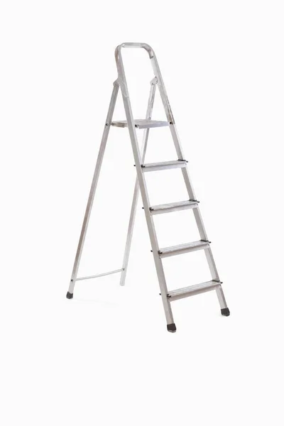 Step Ladder White Background — Stock Photo, Image