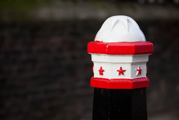 Close Fire Hydrant Background — Stock Photo, Image