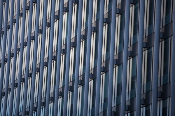 Detalhe Fachada Edifício Escritórios — Fotografia de Stock