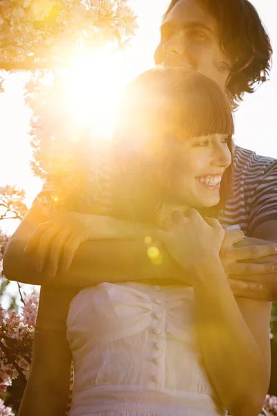 Junges Paar Sommer — Stockfoto