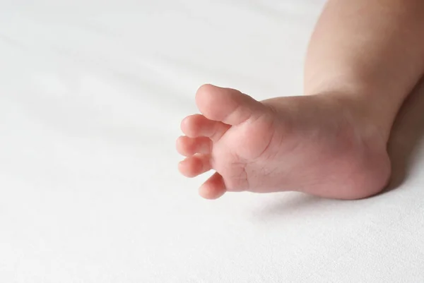 Baby Close Foot — Stock Photo, Image