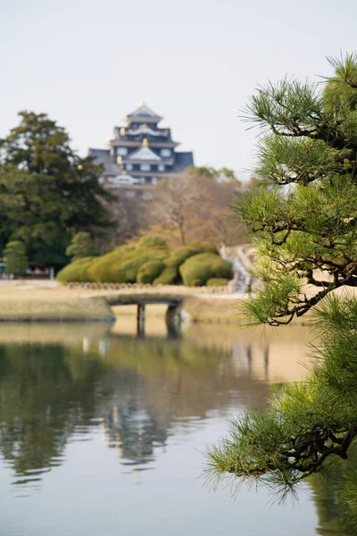 Korakuen Garten Okayama Hintergrund — Stockfoto