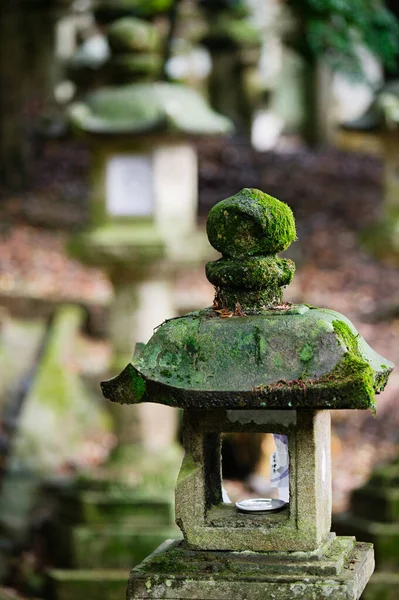 Japan Mara Stone Lantern Garden — Stock Photo, Image