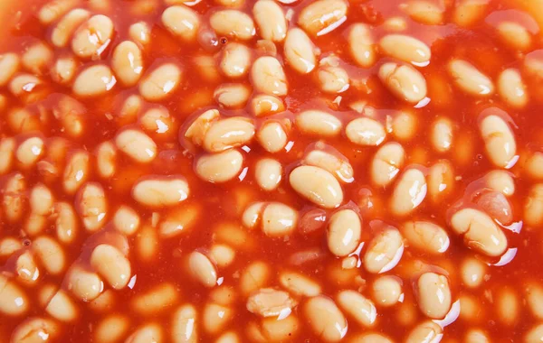Red Baked Beans Background — Stock Photo, Image
