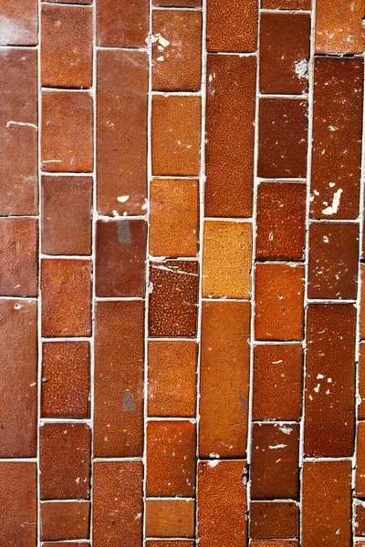 Red Brick Background Close — Stock Photo, Image