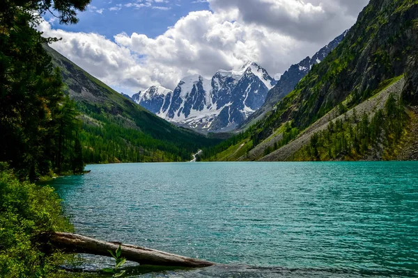 Altai Shavlinskoe Lake Pearl Altaimountains Dream Beauty Fairy Tale — Stock Photo, Image