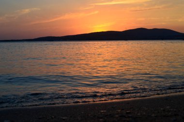 Karadeniz 'de gün batımı