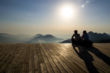Kafkas Dağları-her zaman keyifli ve muhteşem gün batımı