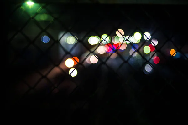 Boke Wire Mesh Symbolizes Our Dreams Barrier Our Consciousness — Stock Photo, Image
