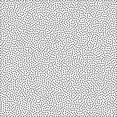 Siyah beyaz tek renkli soyut noktalı desene. Vektör kağıt çizim.