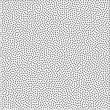 Siyah beyaz tek renkli soyut noktalı desene. Vektör kağıt çizim.