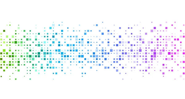 Bílé Pozadí Spektrum Barevné Geometrické Mozaika Vektorové Ilustrace — Stockový vektor