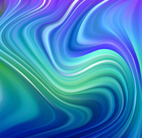 Gradient Aquarelle Bleu Vert Motif Peint Texturé — Image vectorielle