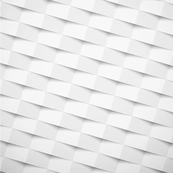 Weiße Papierstruktur Mit Geometrischem Muster Vektorhintergrund — Stockvektor