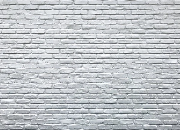 White Brick Wall. Photo Image