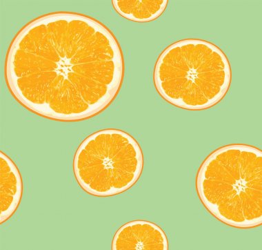 dikişsiz portakal meyve deseni