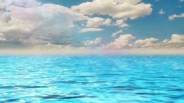 Mükemmel deniz manzarası. Turizm ve doğa kavramı için harika. Benim diğer deniz manzarası ve sualtı animasyonlar göz atın