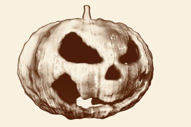 Kabak halloween korku kavramı