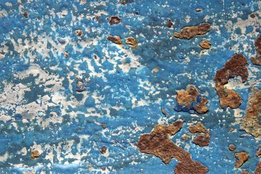 Paslı metal doku soyut