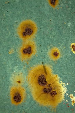 Paslı metal doku soyut