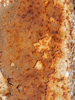 Paslı metal doku soyut