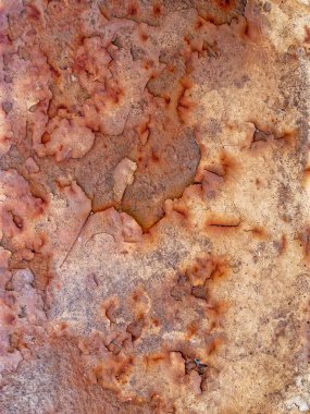 Paslı metal doku soyut