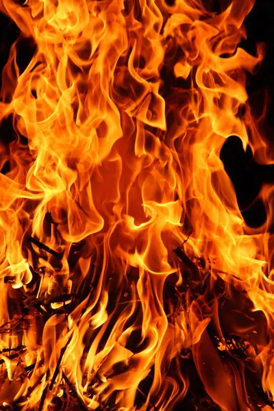 Blazing Flames Background — Stock Photo, Image