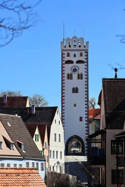 Zabytki Miasta Landsberg Lech — Zdjęcie stockowe