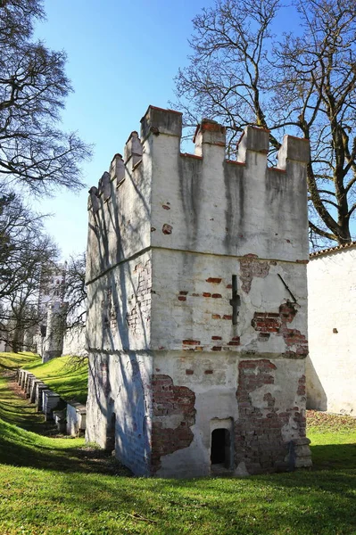 Stadtmauer Landmarks Landsberg Lech — Stock Photo, Image