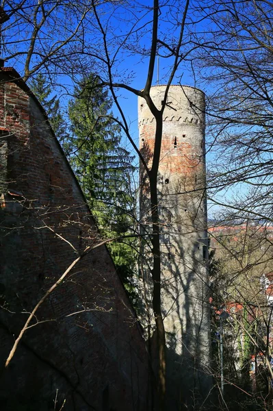 Pulverturm ランドマークのランツベルク — ストック写真