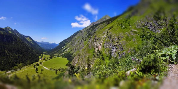 Oytal Tall Bavarian Alps — Stock Photo, Image