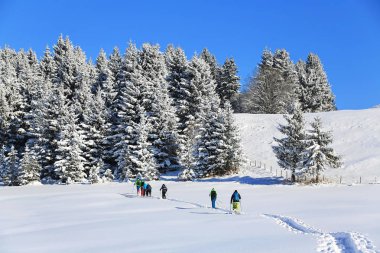 Sonthofen bilinen güzel manzara ve kış manzaraları