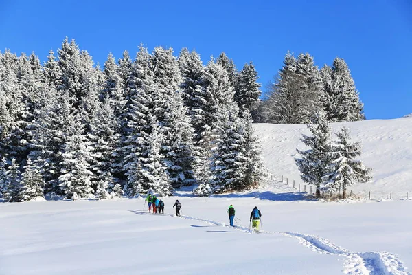 Sonthofen Conosciuta Suo Bellissimo Paesaggio Paesaggi Invernali — Foto Stock