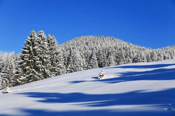 松索芬以其美丽的风景和冬季的风景而闻名 — 图库照片