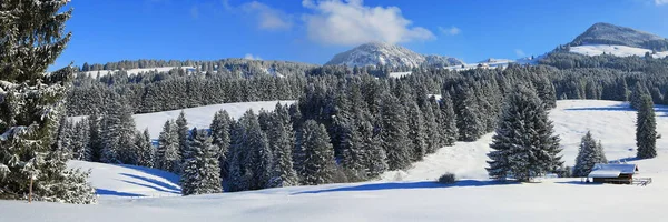 Sonthofen Känd För Dess Vackra Landskap Och Vinterlandskap — Stockfoto