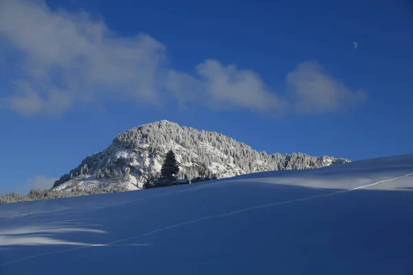 Sonthofen Known Its Beautiful Landscape Winter Landscapes — Stock Photo, Image