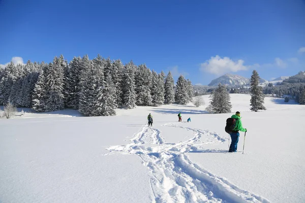 Sonthofen Conocida Por Hermoso Paisaje Paisajes Invierno —  Fotos de Stock