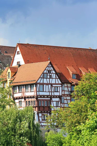 Рідлінген Місто Німеччині Багатьма Історичними Пам Ятками — стокове фото