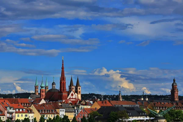 Wuerzburg Est Une Ville Bavière Allemagne Europe — Photo