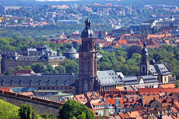 Würzburg Ist Eine Stadt Bayern Deutschland Europa — Stockfoto