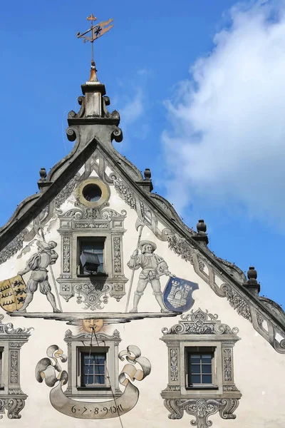 Ravensburg Miasto Niemczech Wieloma Historycznymi Atrakcjami — Zdjęcie stockowe