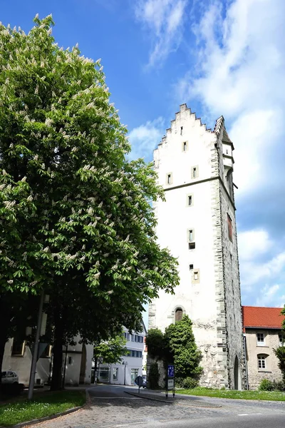 Равенсбург Місто Німеччині Багатьма Історичними Пам Ятками — стокове фото