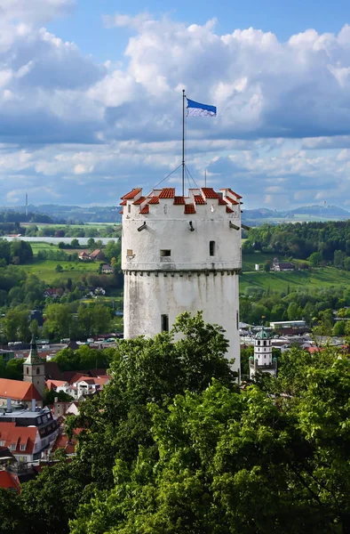 Mehlsack Ravensburg Місто Німеччині Багатьма Історичними Пам Ятками — стокове фото